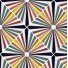 Ceramic High Relief Tile Sunrise