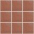 Mexican Ceramic Frost Proof Tiles Crackle Terracotta