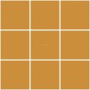 Mission Cement Field Tiles Solid Gold