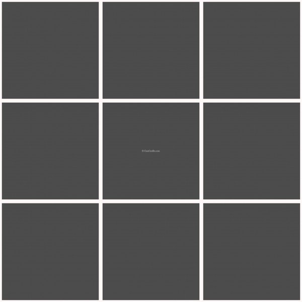 Mission Cement Field Tiles Solid Graphite