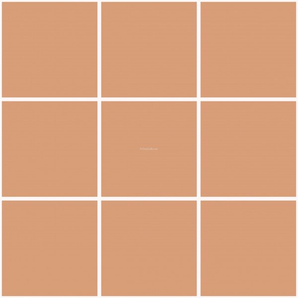 Mission Cement Field Tiles Solid Lightsalmon