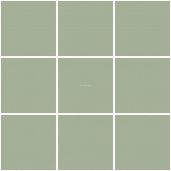 Mission Cement Field Tiles Solid Mint