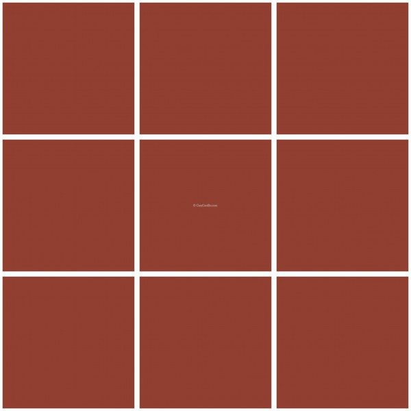 Mission Cement Field Tiles Solid Redwine