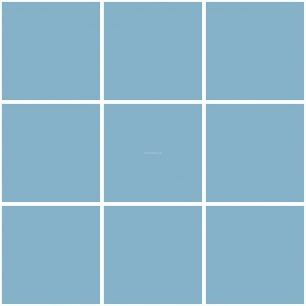 Mission Cement Field Tiles Solid Skyblue