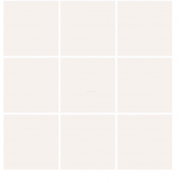 Mission Cement Field Tiles Solid Whitepearl