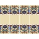 Ceramic High Relief Border Tile Cuenca