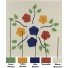 Mexican Talavera Tiles Flowers 4