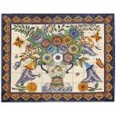 Ceramic Frost Proof Mural Flores 1