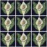 Mexican Talavera Tiles Lilies 2