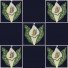 Mexican Talavera Tiles Lilies 2