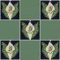 Mexican Talavera Tiles Lilies 2