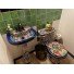 Mexican Talavera Pedestal Sink San Miguel