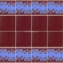 Ceramic High Relief Border Tile Cedeira
