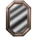 Big Octagonal Mexican Tin Mirror Glory Big Octagonal Mexican Tin Mirror Glory