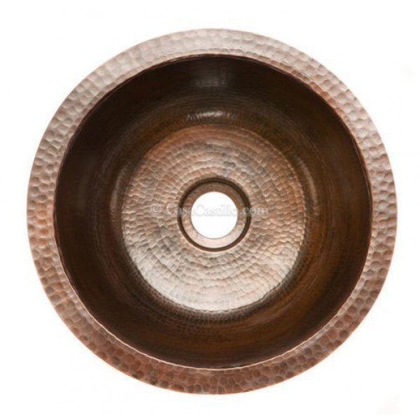 Copper Sink Round Bar & Prep Jumbo