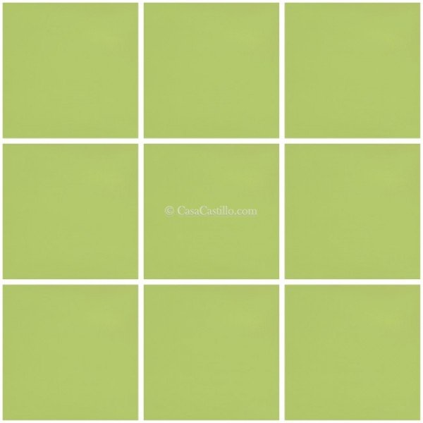 Mexican Ceramic Frost Proof Tiles Verde Lima