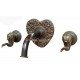Mexican Bronze Faucets Set Riaza