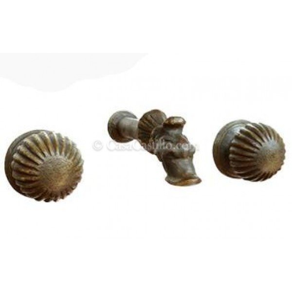 Mexican Bronze Faucets Set Roa
