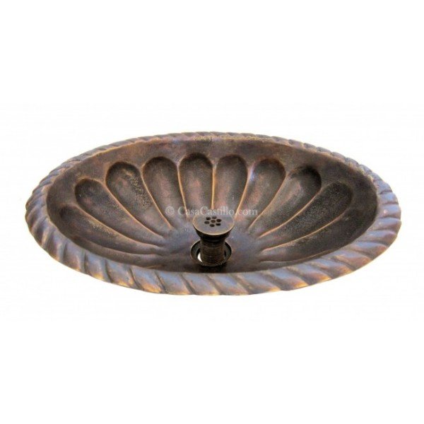 Mexican Bronze Sink Pentagonal