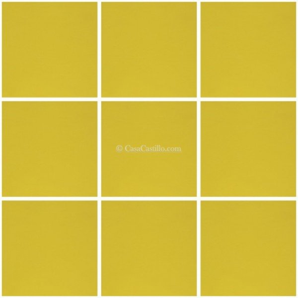 Mexican Ceramic Frost Proof Tiles Amarillo 2240-8