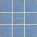 Mexican Ceramic Frost Proof Tiles Azul Light