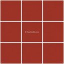 Mexican Ceramic Frost Proof Tiles Rojo Intenso