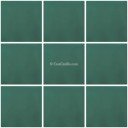Mexican Ceramic Frost Proof Tiles Verde Intermedio