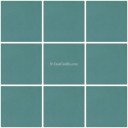Mexican Ceramic Frost Proof Tiles Verde Pavo Matte