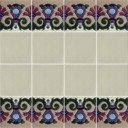 Ceramic High Relief Border Tile Parla