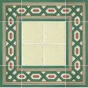 Ceramic High Relief Border Tile San Marcos