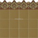 Ceramic High Relief Border Tile Plaquet