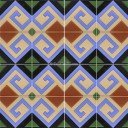 Ceramic High Relief Border Tile Valencia