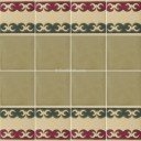 Ceramic High Relief Border Tile Villajoyosa