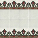 Ceramic High Relief Border Tile Gillon
