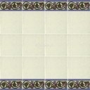 Ceramic High Relief Cenefa Tile Bermeo