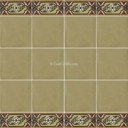 Ceramic High Relief Cenefa Tile Carpeta