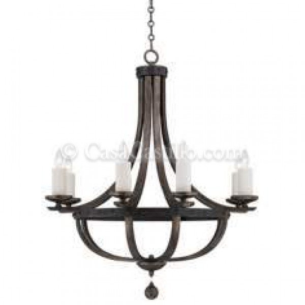 Iron Chandelier Diana