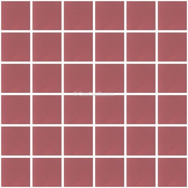Ceramic Frost Proof Tiles 12"x12" mesh pink