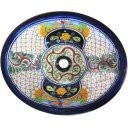 Mexican Talavera Sink Vallarta