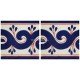 Mexican Talavera Border Tile Sonsierra