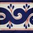 Mexican Talavera Border Tile Sonsierra