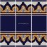 Mexican Talavera Border Tile Abasolo