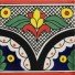 Mexican Talavera Border Tile Cananea