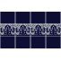 Mexican Talavera Border Tile Tuxpan