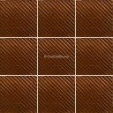 Mexican Talavera Tiles Brown Ripples