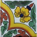 Mexican Talavera Tiles Flowers 22