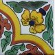 Mexican Talavera Tiles Flowers 22