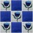 Mexican Talavera Tiles Flowers 26
