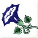 Ceramic Frost Proof Tiles Flowers 9