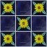 Mexican Talavera Tiles Sunflower 11